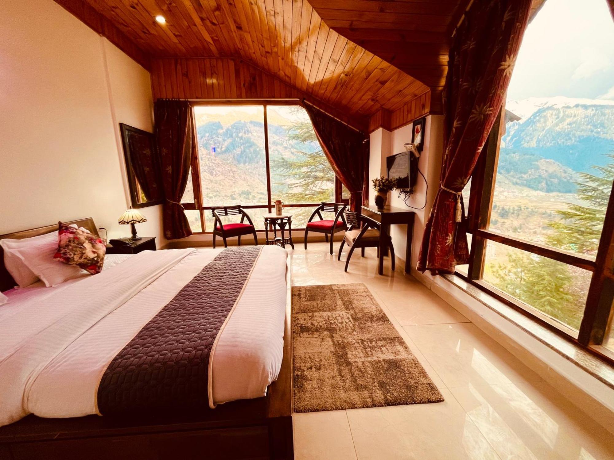 Nature Valley View Resort Manali 2 Bedrooms Luxury Cottages And Valley View Ngoại thất bức ảnh